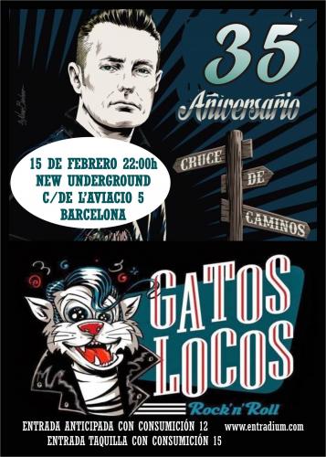 Gatos Locos 35 aniversario