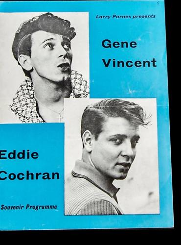 Gene Vincent & Eddie Cochran — Worcester 1960