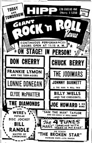 Giant Rock 'n' Roll Revue — Cleveland 1956