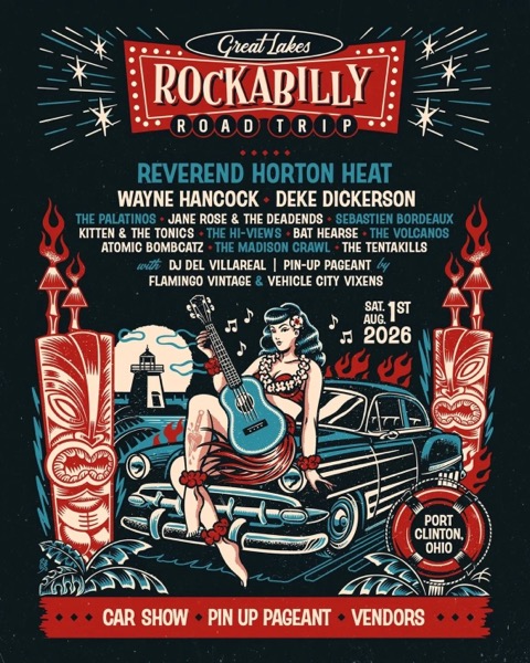 Great Lakes Rockabilly Road Trip Music Festival 2026