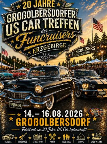 Großolbersdorfer US Car Treffen (Funcruisers Erzgebirge)