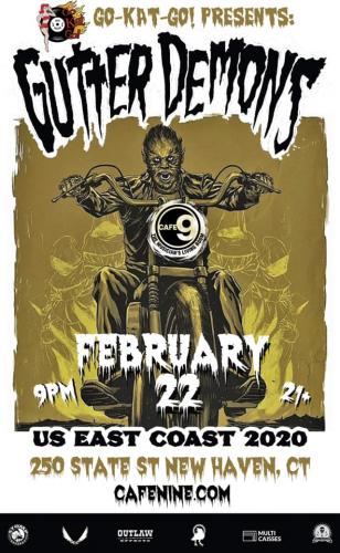 Gutter Demons plus Johnny Cab @ Cafe Nine