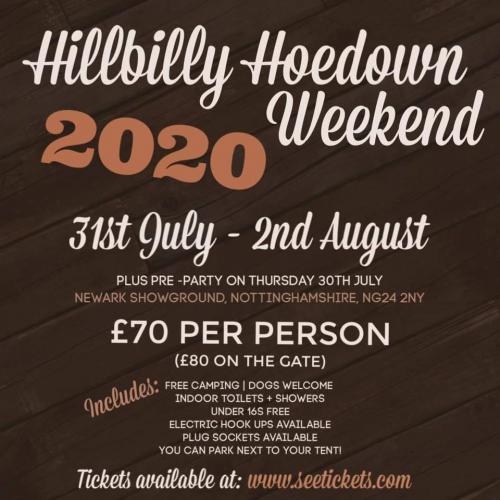 Hillbilly Hoedown Weekend 2020