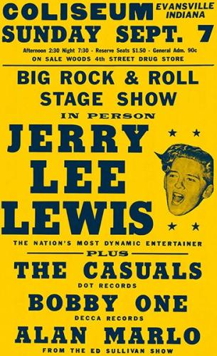 Jerry Lee Lewis — Evansville 1958