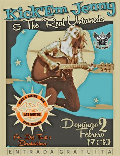 Kick'em Jenny & the Real Untameds en El Bar de Las Motos