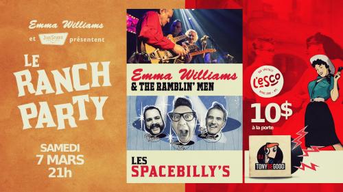 Le Ranch Party - Emma Williams & Les Spacebilly's