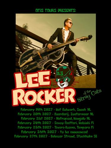 Lee Rocker at Het Bolwerk, Sneek