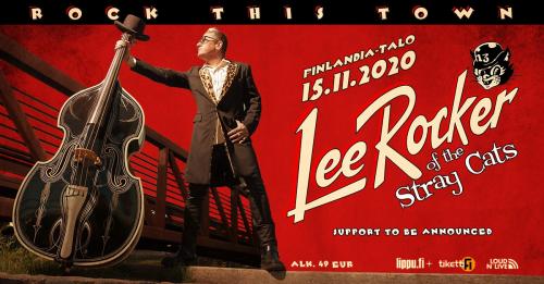 Lee Rocker of The Stray Cats Rock This Town Tour