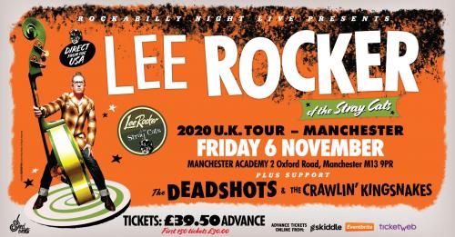 Lee Rocker (of The Stray Cats) + The Deadshots & The Crawlin' Kingsnakes