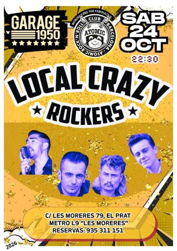 Local Crazy Rockers at Garage 1950's Diner