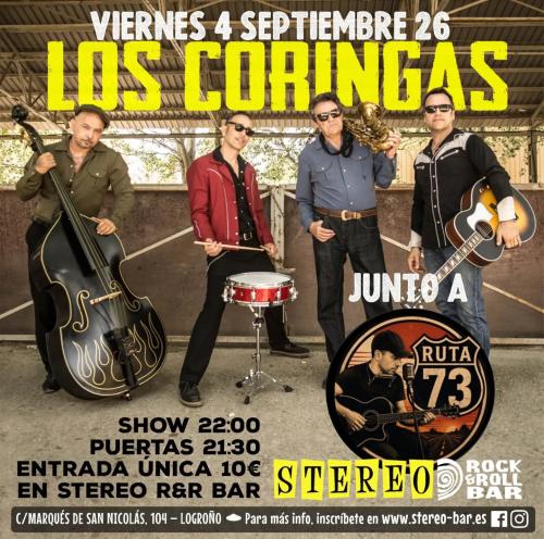 Los Coringas and Ruta 73 at Stereo Rock & Roll Bar
