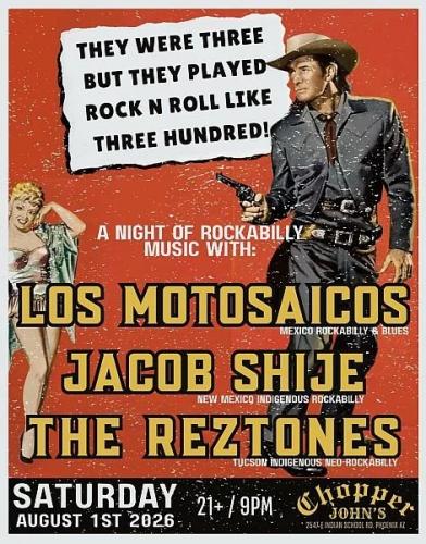 Los Motosaicos / Jacob Shije / The Reztones