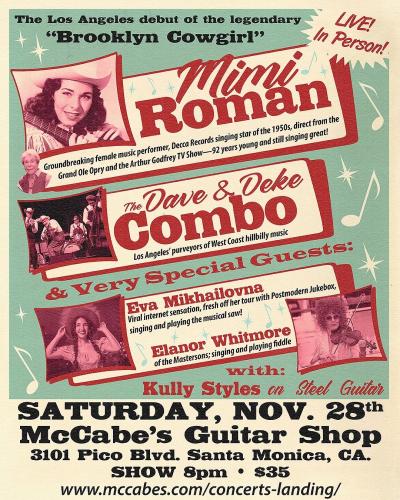 Mimi Roman at McCabe's Guitar Shop