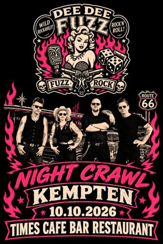 Dee Dee Fuzz at the Night Crawl Kempten