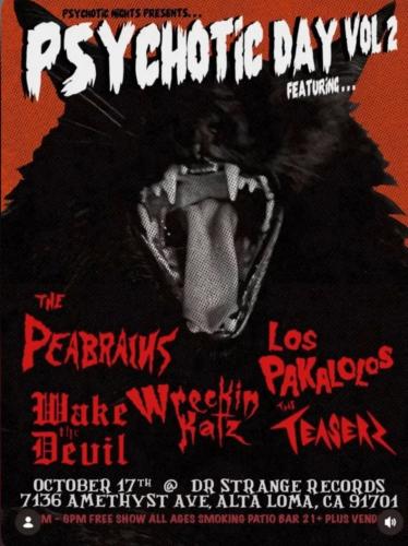 Psychotic Day Vol 2 at Dr. Strange Records, Alta Loma