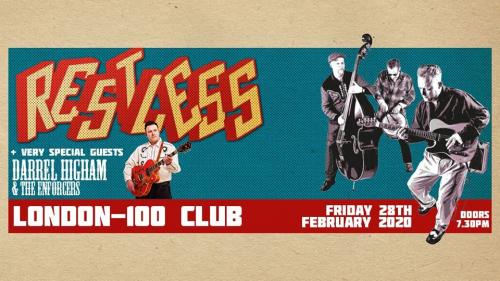Restless + Darrel Higham & The Enforcers