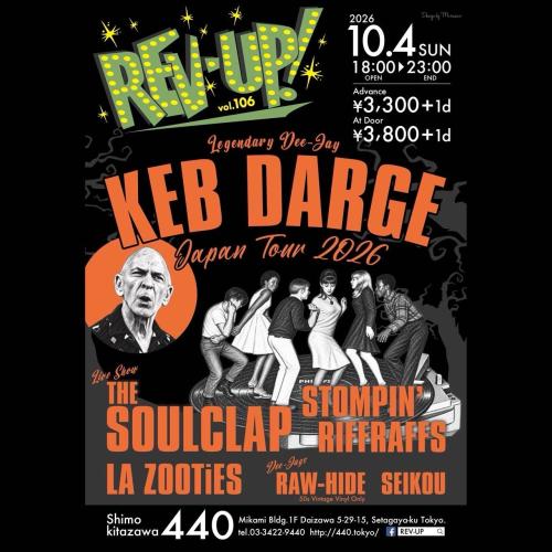 REV-UP! Vol. 106 at Shimokitazawa 440, Tokyo