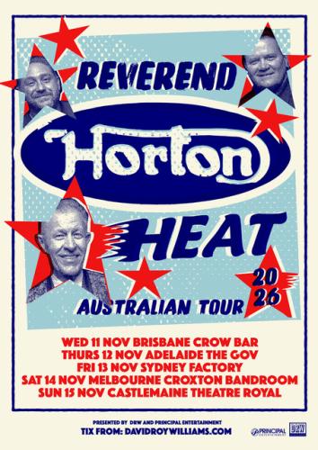 Reverend Horton Heat at Theatre Royal, Castlemaine, VIC
