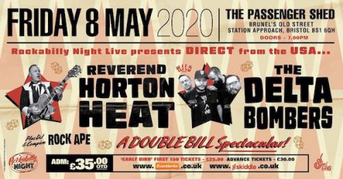 Reverend Horton Heat + The Delta Bombers & Support from The Strays