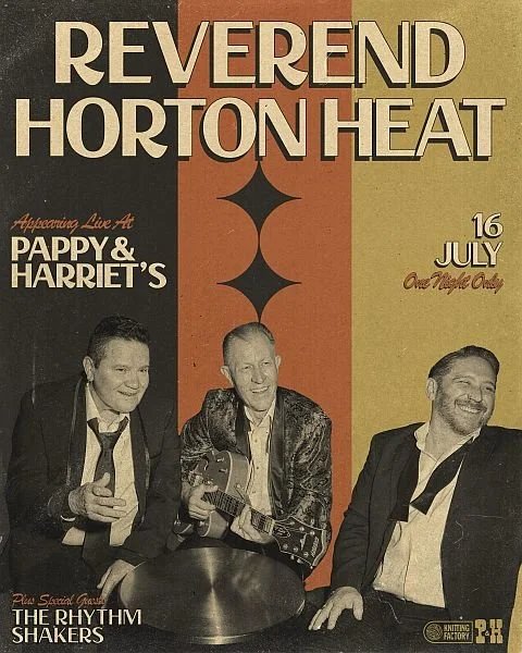 Reverend Horton Heat + The Rhythm Shakers at Pappy & Harriet's