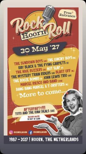 Rock 'n' Roll Festival Hoorn 2027 - 40th Edition