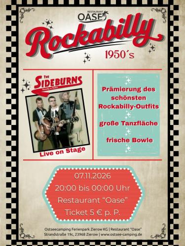 Rockabilly 1950's at Restaurant Oase