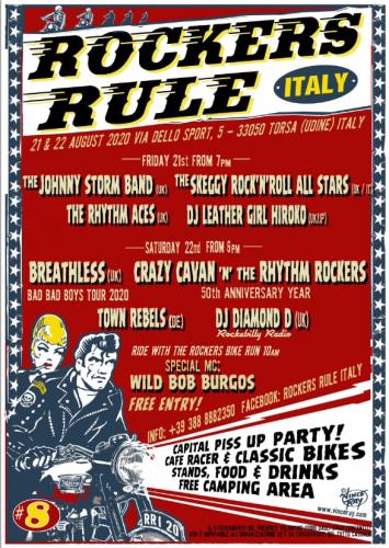 Rockers Rule Italy