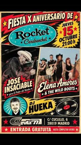 Rocket Carabanchel 10th Anniversary at Gruta77