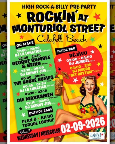 Rockin' at Monturiol Street 2026