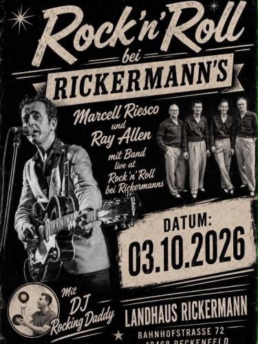 Rock'n'Roll bei Rickermann's: Marcel Riesco + Ray Allen