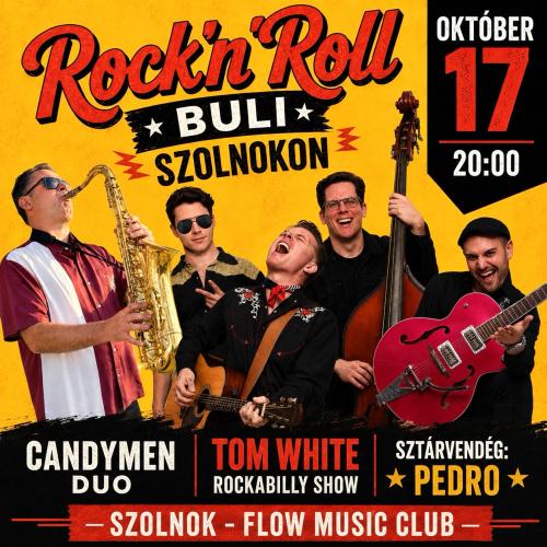 Rock'n'Roll Party at Flow Music Club, Szolnok