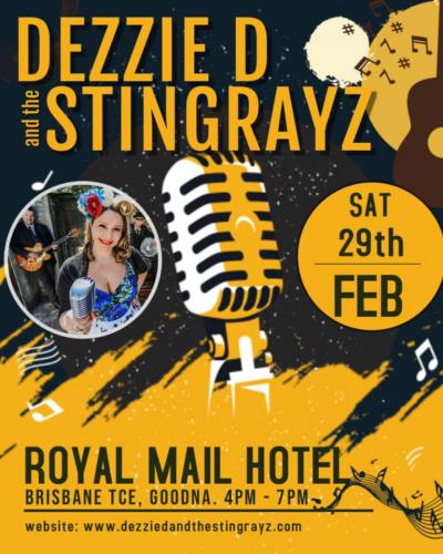 Royal Mail Goodna Hosts Dezzie D and The Stingrayz