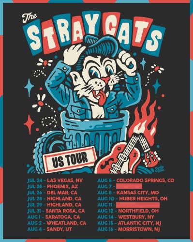 Stray Cats at The Chelsea at The Cosmopolitan, Las Vegas, NV