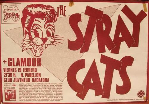 Stray Cats at Pavelló del Joventut de Badalona, Badalona