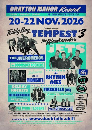 Teddy Boy Tempest #3 The Weekender