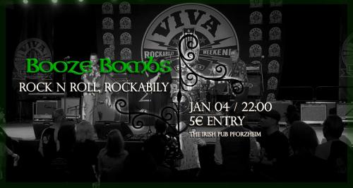 The Booze Bombs - New Years Rockabily!