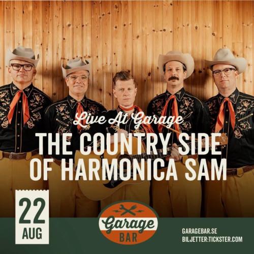 The Country Side of Harmonica Sam at Garage Bar