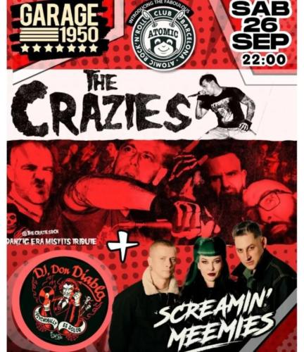 The Crazies + Screamin' Meemies at Garage 1950