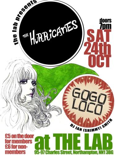 The Hurricanes at The Lab, Northampton