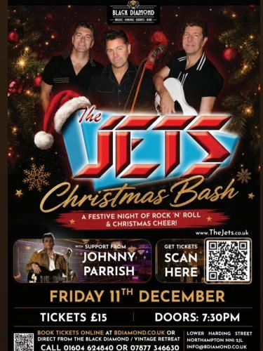 The Jets Christmas Bash at The Black Diamond, Northampton