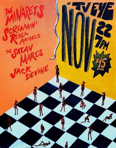 The Minarets + Screamin’ Rebel Angels at TV Eye