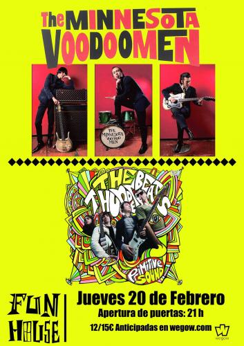 The Minnesota Voodoo Men + The Thunderbeats en Fun House
