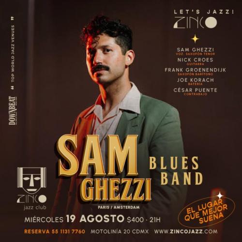 The Sam Ghezzi Blues Band at Zinco Jazz Club