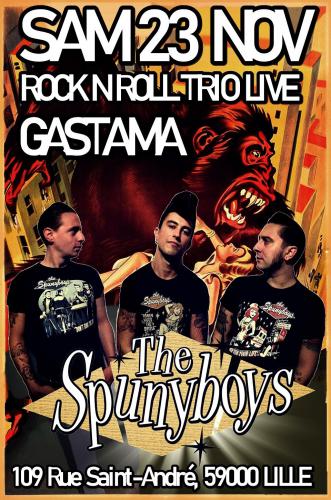 The Spunyboys at Gastamabar