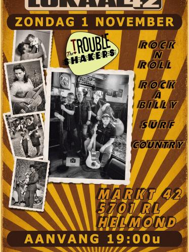 The Trouble Shakers at Lokaal42, Helmond