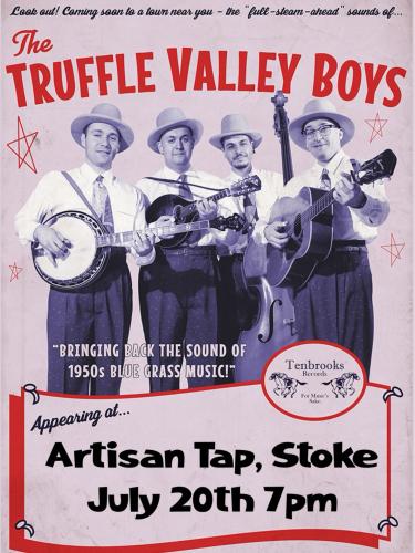 The Truffle Valley Boys - Artisan Tap (Stoke)