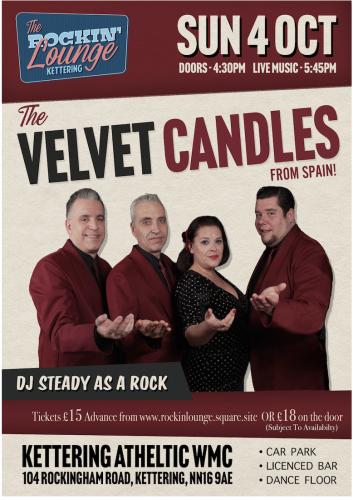 The Velvet Candles live at The Rockin' Lounge