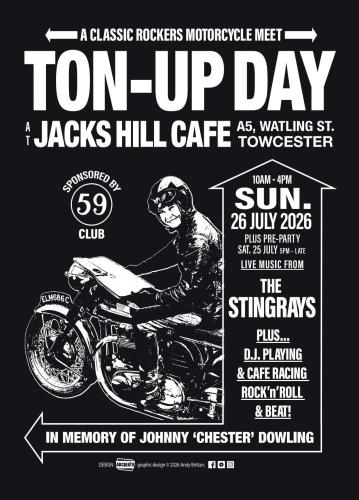Ton-Up Day at Jacks Hill Cafe