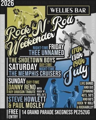 Wellies Bar Rock 'N' Roll Weekender 2026
