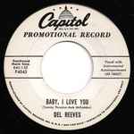 Baby I Love You - Del Reeves